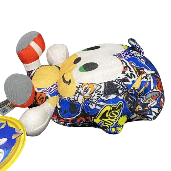 Toy Factory Sega Sonic the Hedgehog Plush 6" Sticker Bomb Stuffed Animal - Picture 5 of 6